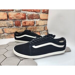 Vans Old Skool Lowpro Black White‎ Marshmallow Men Size 12 Super Knu Sk8 Rare
